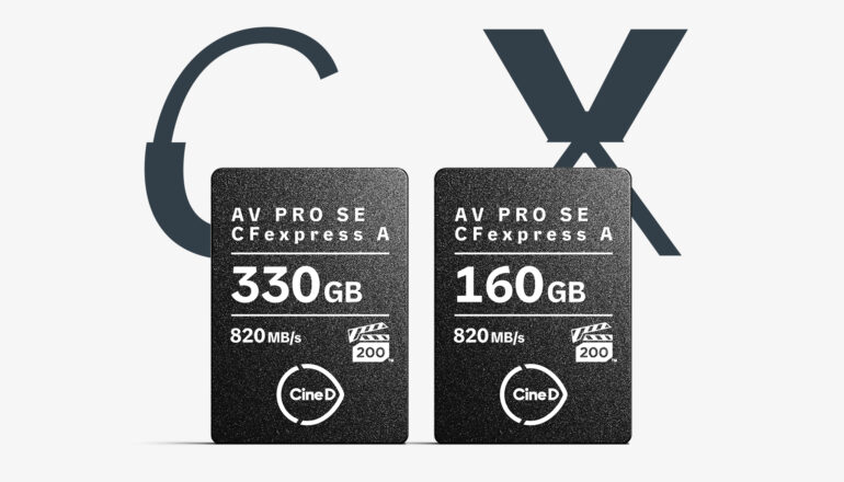 CineD Special Edition AV PRO SE CFexpress A 160GB/330GB Launched - From $99 (Excl. Taxes)