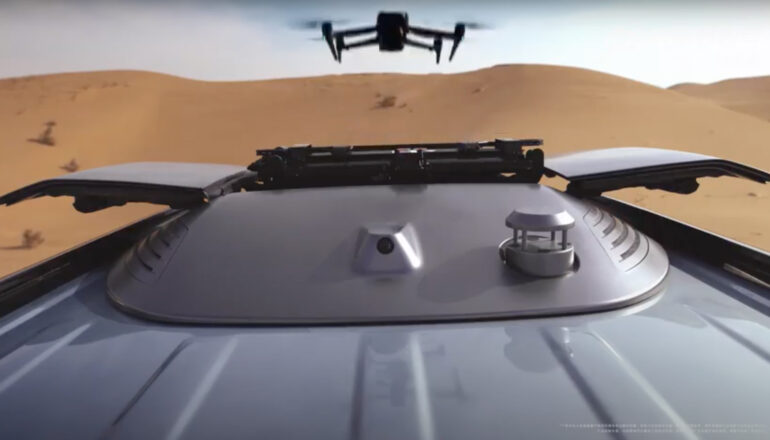 DJI and Car Manufacturer BYD Introduce Lingyuan - An Integrated Drone/Car Solution